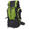 vidaXL Sac &agrave; dos de randonn&eacute;e XXL 75 L noir et vert