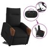 vidaXL Fauteuil inclinable &eacute;lectrique noir tissu