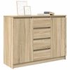 vidaXL Buffet avec tiroirs ch&ecirc;ne sonoma 100,5x35x76 cm bois ing&eacute;nierie