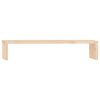 vidaXL Support pour moniteur 50x27x10 cm Bois de pin solide