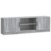 vidaXL Meuble TV Sonoma gris 150 x 31 x 47 cm Bois d'ing&eacute;nierie