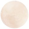 vidaXL Tapis HUARTE &agrave; poils courts doux et lavable beige &Oslash; 120 cm
