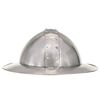 vidaXL Casque de chevalier médiéval antique pour GN Argenté Acier