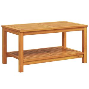 vidaXL Table d'appoint Huile Naturelle 90 x 50 x 45 cm