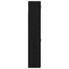 vidaXL Armoire de rangement 3 pcs Chêne noir 30 x 42,5 x 225 cm
