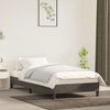 vidaXL Cadre de lit sans matelas gris fonc&eacute; 90x190 cm velours