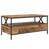 vidaXL Table basse Bois ancien 100 x 51 x 45 cm Bois d'ing&eacute;nierie