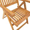 vidaXL Ensemble à manger de jardin 5 pcs 85x85x74 cm Bois d'acacia solide