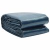 vidaXL Film solaire de piscine flottant PE 500x300 cm Noir et bleu