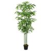 vidaXL Bambou artificiel 576 feuilles 150 cm vert