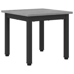 vidaXL Table basse Sonoma gris 40 x 40 x 36 cm Bois d'ing&eacute;nierie