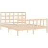 vidaXL Cadre de lit sans matelas 160x200 cm bois massif de pin