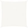 vidaXL Voile de parasol PEHD Carr&eacute; 3,6 x 3,6 m Blanc