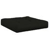 vidaXL Coussin de si&egrave;ge 1 pi&egrave;ce VIANEN 100 % polyester Noir