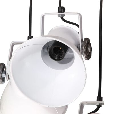 vidaXL Lampe suspendue 25 W blanc 30x30x100 cm E27