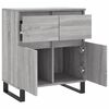 vidaXL Buffet Sonoma gris 60x35x70 cm Bois d'ing&eacute;nierie