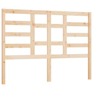 vidaXL T&ecirc;te de lit 156x4x104 cm Bois massif de pin