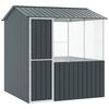 vidaXL Cage pour oiseaux Anthracite 215 x 209 x 230 cm Acier galvanis&eacute;