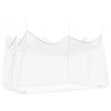 vidaXL Filet Anti-Moustiques de Jardin 220 mesh Blanc 3 x 4,5 x 2,5 m