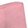 vidaXL Banc rose 110x74x84 cm velours