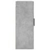 vidaXL Armoire murale gris béton 69,5x34x90 cm