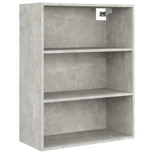 vidaXL Armoire murale suspendue Gris b&eacute;ton 69,5x32,5x90 cm