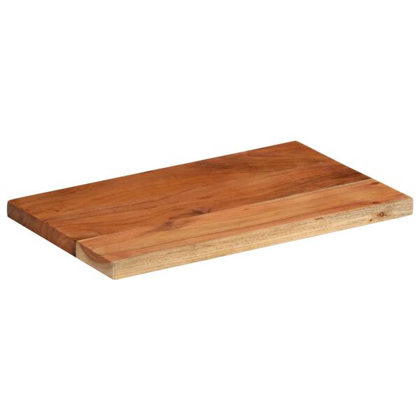 vidaXL Dessus de table 60x30x3,8 cm rectangulaire bois massif d'acacia