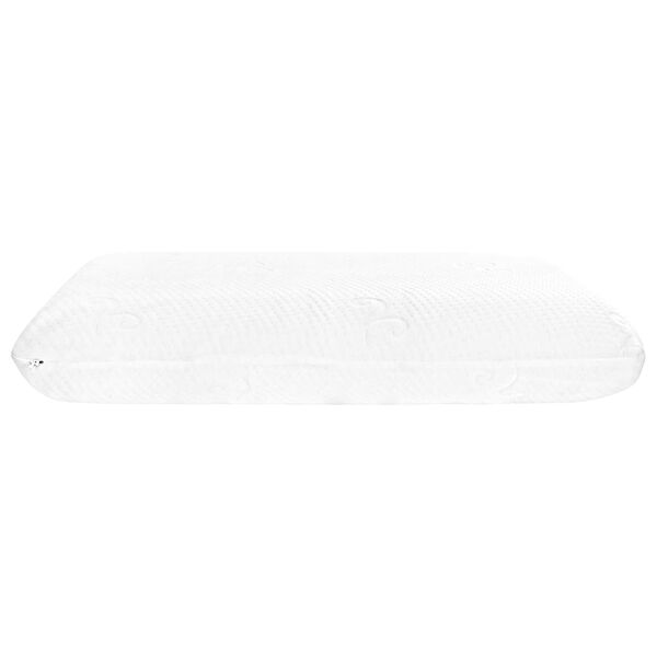 vidaXL Coussin de sommeil Uni Blanc 74 x 39 x 13 cm