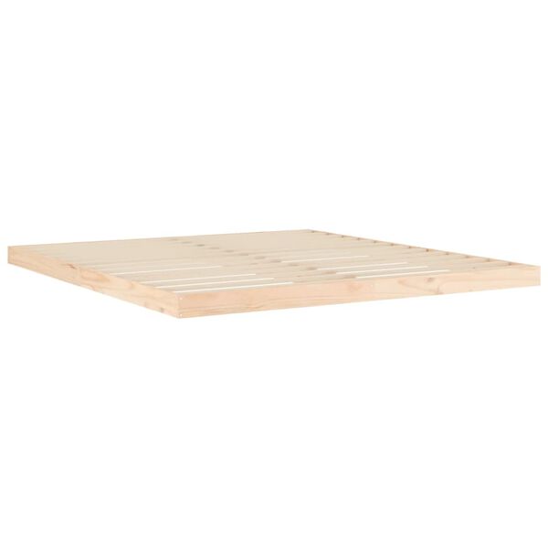 vidaXL Cadre de lit sans matelas 180x200 cm bois massif de pin