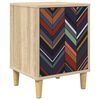 vidaXL Table de chevet OMMEN Ch&ecirc;ne Sonoma 36 x 33 x 50 cm