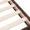 vidaXL Cadre de lit sans matelas ch&ecirc;ne marron 90x200cm bois ing&eacute;nierie