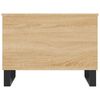 vidaXL Table basse Chêne sonoma 60x44,5x45 cm Bois d'ingénierie