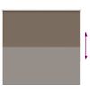 vidaXL Store enrouleur occultant caf&eacute; 160x130cm largeur du tissu