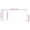 vidaXL Auvent lat&eacute;ral r&eacute;tractable de patio 100 x 300 cm Noir