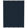 vidaXL Panneaux de toiture 12 pcs Acier galvanis&eacute; Anthracite 60x45 cm