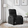 vidaXL Fauteuil inclinable électrique noir tissu microfibre