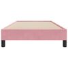 vidaXL Cadre de lit sans matelas rose 80x210 cm velours