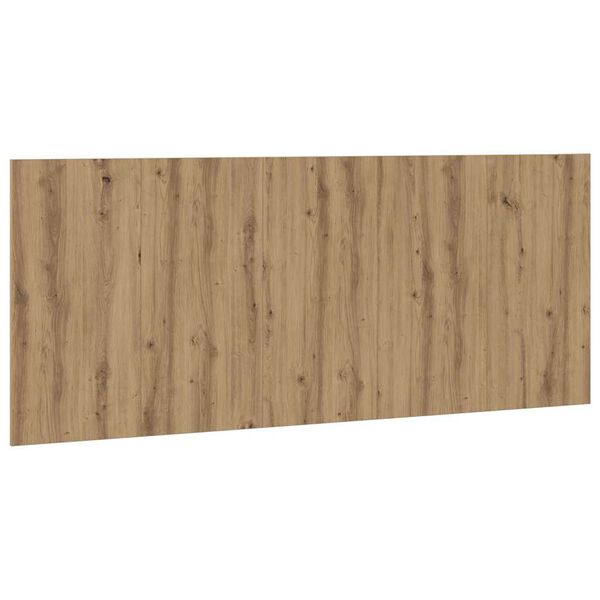 vidaXL Tête de lit chêne artisanal 200x1,5x80 cm bois d'ingénierie