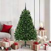 vidaXL Sapin de No&euml;l artificiel avec 150 LED Vert 150 cm PVC et m&eacute;tal
