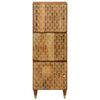 vidaXL Buffet 40x33x110 cm bois de manguier massif
