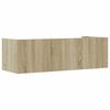 vidaXL Étagère murale chêne sonoma 100x35x30,5 cm bois d'ingénierie