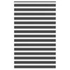 vidaXL Store z&egrave;bre noir 150x200 cm largeur du tissu 145,9 cm polyester