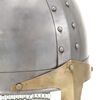 vidaXL Casque de chevalier croisé antique pour GN Argenté Acier