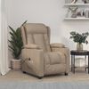 vidaXL Fauteuil inclinable &eacute;lectrique Cappuccino Similicuir
