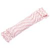 vidaXL Cordon de d&eacute;marrage &agrave; tirer blanc et rouge &Oslash;3 mm 10 m nylon