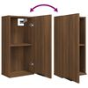 vidaXL Armoire de salle de bain murale Ch&ecirc;ne marron 32x20x67 cm