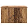 vidaXL Maison pour chat Bois ancien 85 x 55 x 50 cm Bois d'ing&eacute;nierie