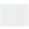 vidaXL Rideau en Dentelle Blanc 245 x 500 cm Polyester