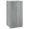 vidaXL Meubles TV Sonoma gris 30,5x30x60 cm Bois d'ing&eacute;nierie