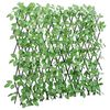vidaXL&nbsp;Treillis de lierre artificiel extensible vert 180x60 cm